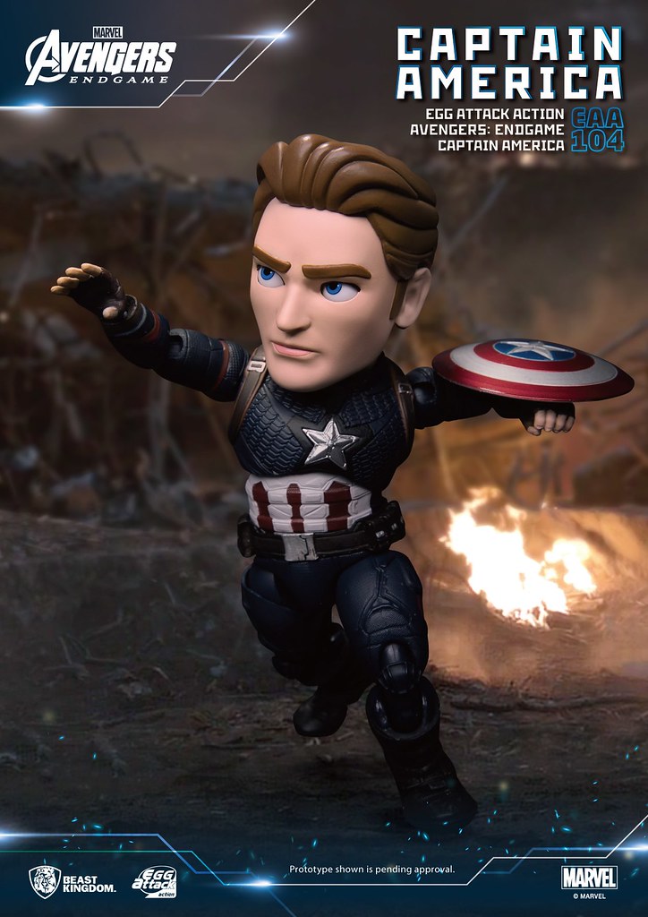 Egg Attack Action - EAA-104 Avengers: Endgame - Captain America