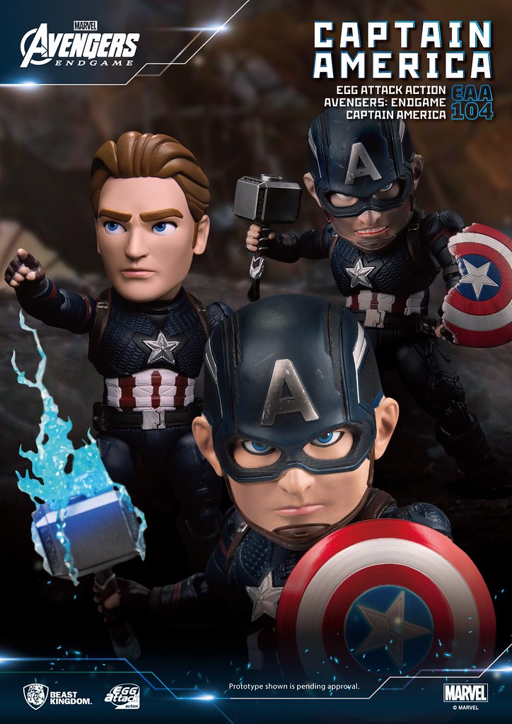 Egg Attack Action - EAA-104 Avengers: Endgame - Captain America