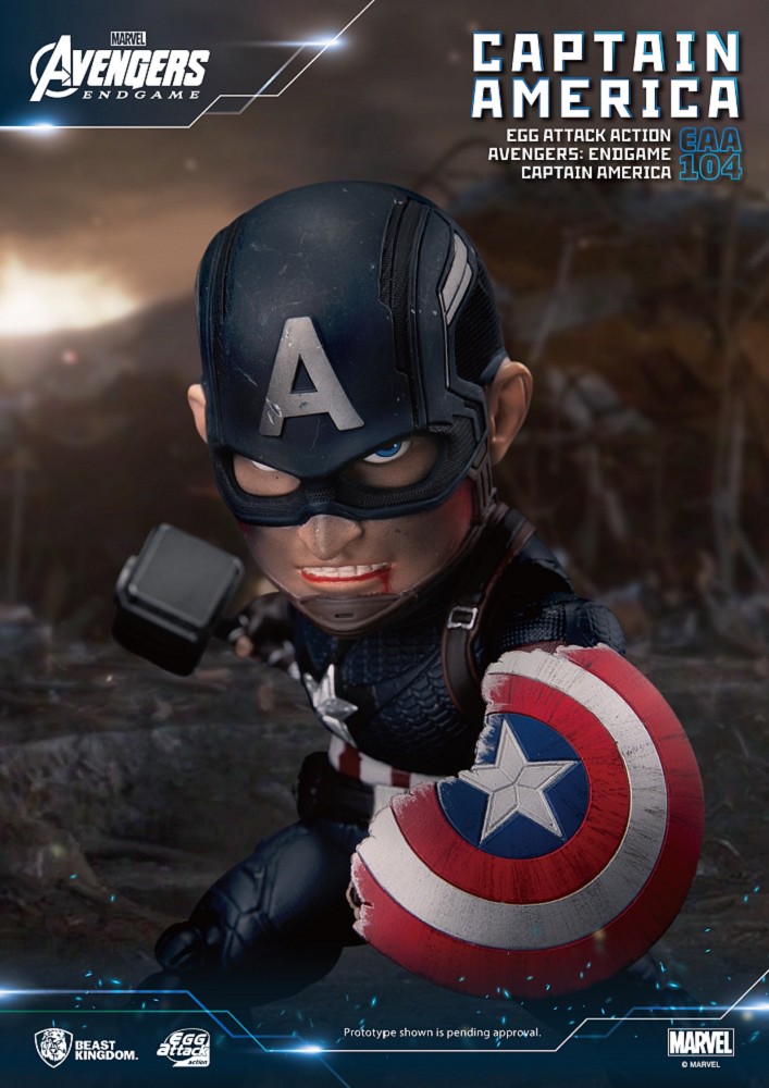 Egg Attack Action - EAA-104 Avengers: Endgame - Captain America