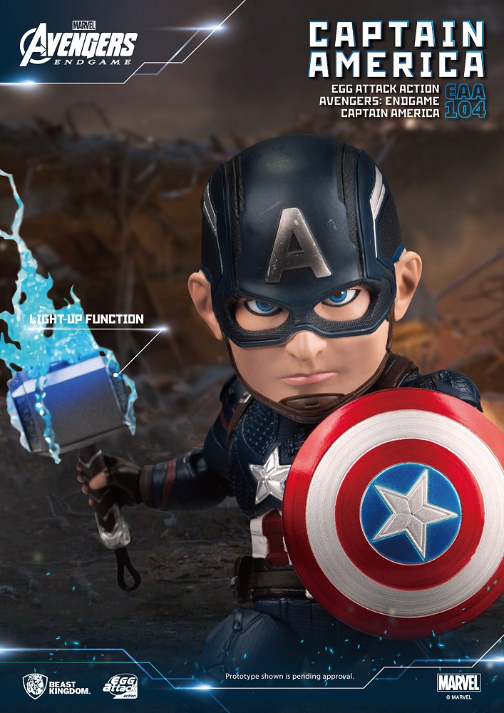 Egg Attack Action - EAA-104 Avengers: Endgame - Captain America