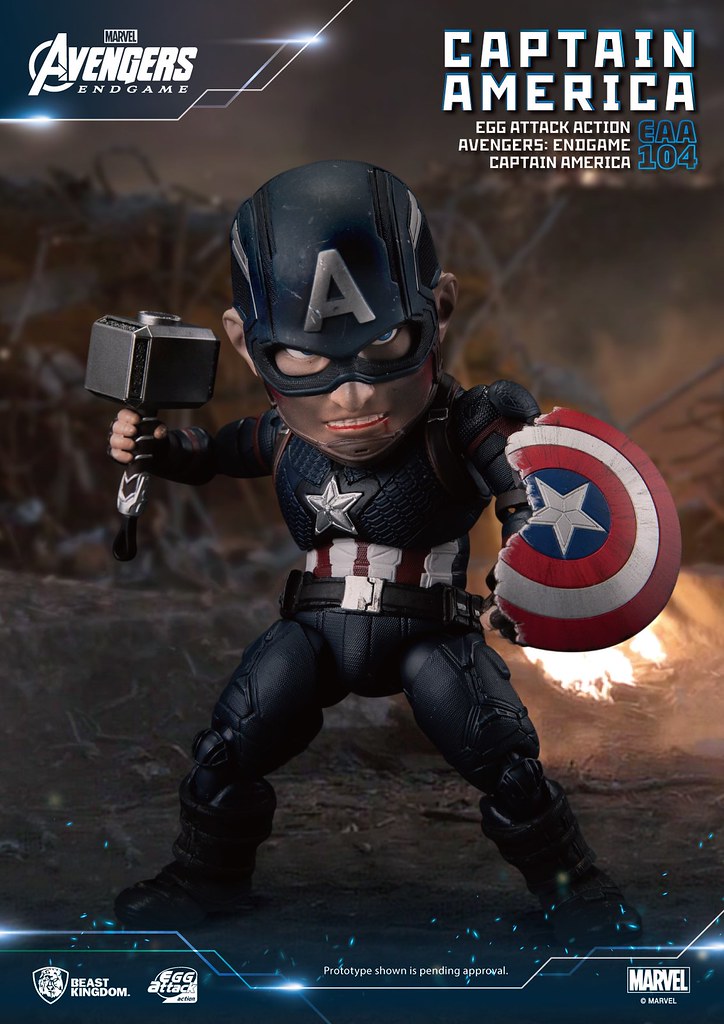 Egg Attack Action - EAA-104 Avengers: Endgame - Captain America
