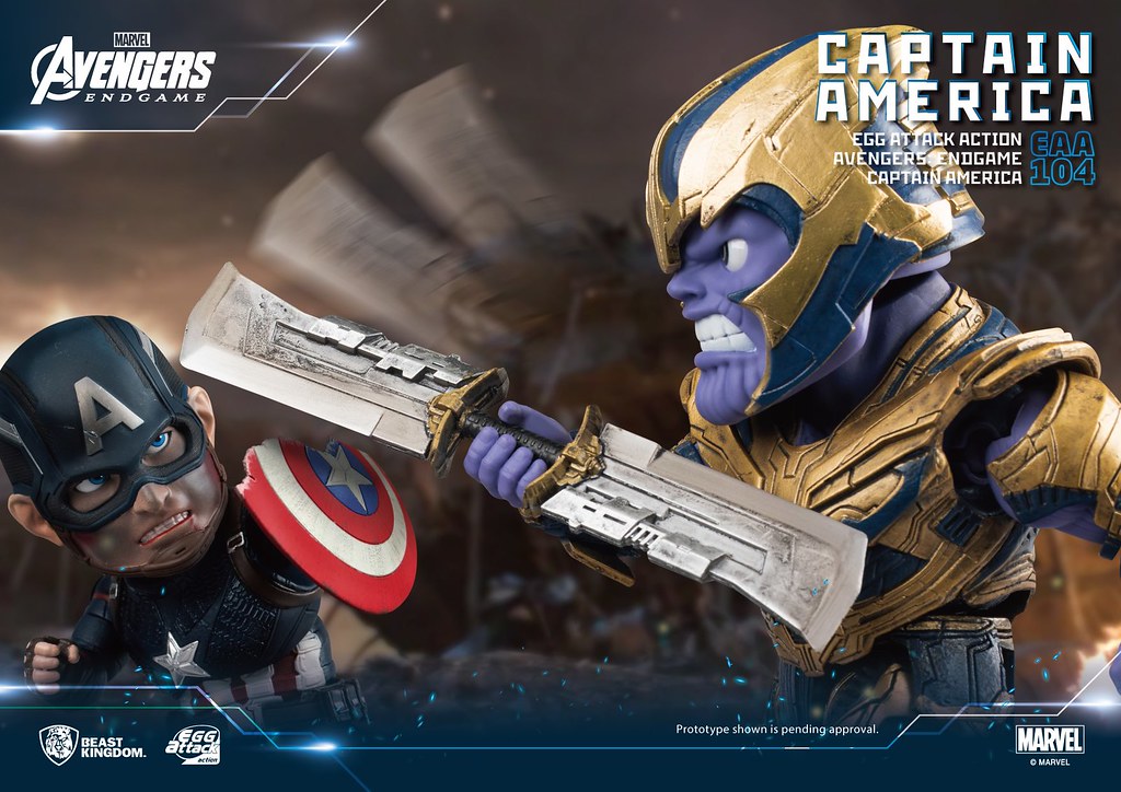 Egg Attack Action - EAA-104 Avengers: Endgame - Captain America