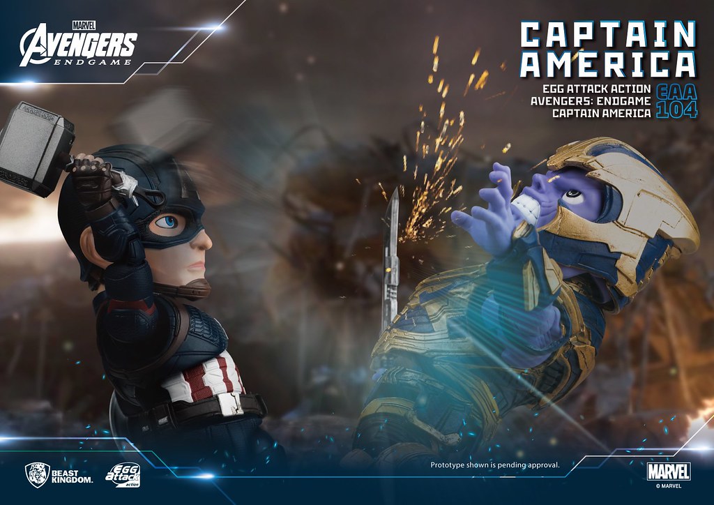 Egg Attack Action - EAA-104 Avengers: Endgame - Captain America