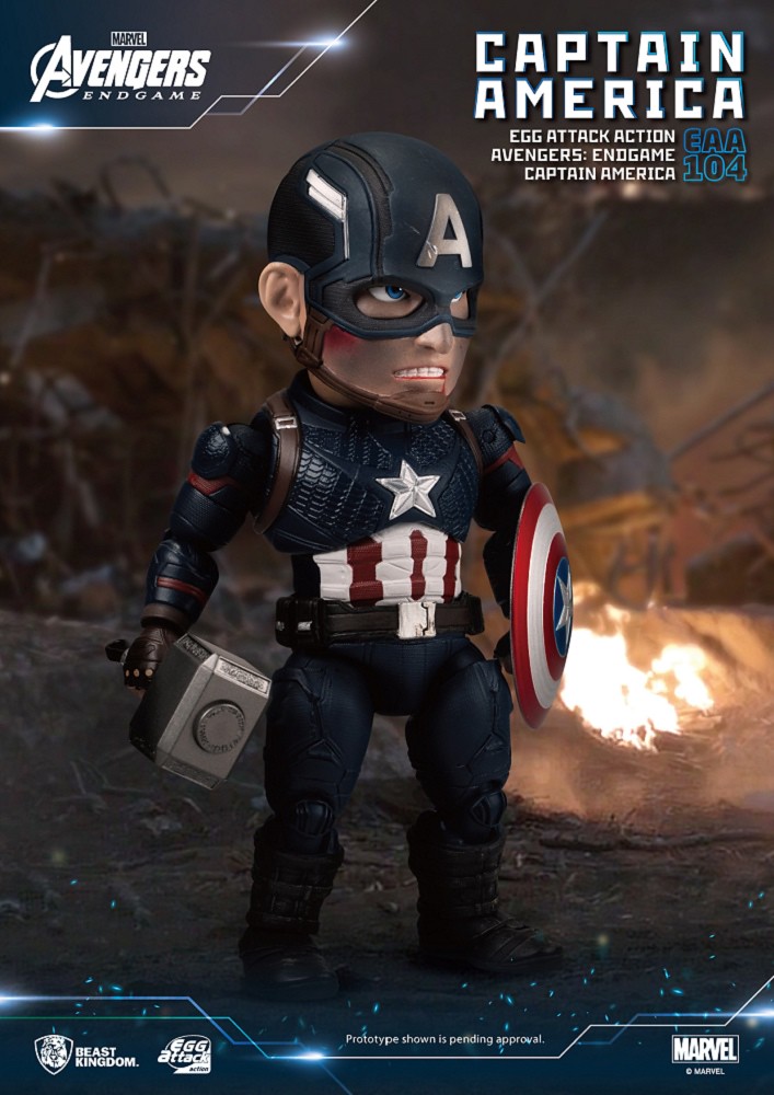 Egg Attack Action - EAA-104 Avengers: Endgame - Captain America