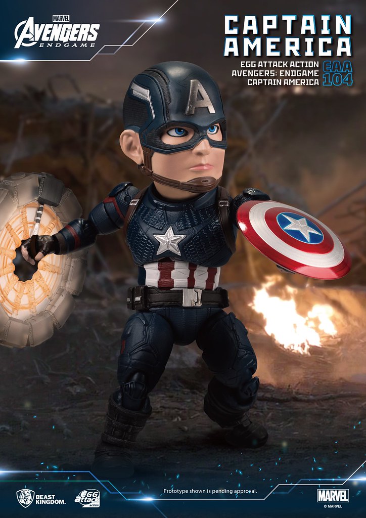 Egg Attack Action - EAA-104 Avengers: Endgame - Captain America