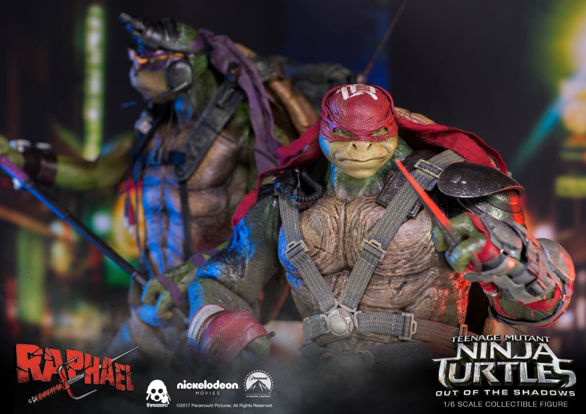 TMNT: Out of the Shadows - Raphael and Donatello (ThreeZero)