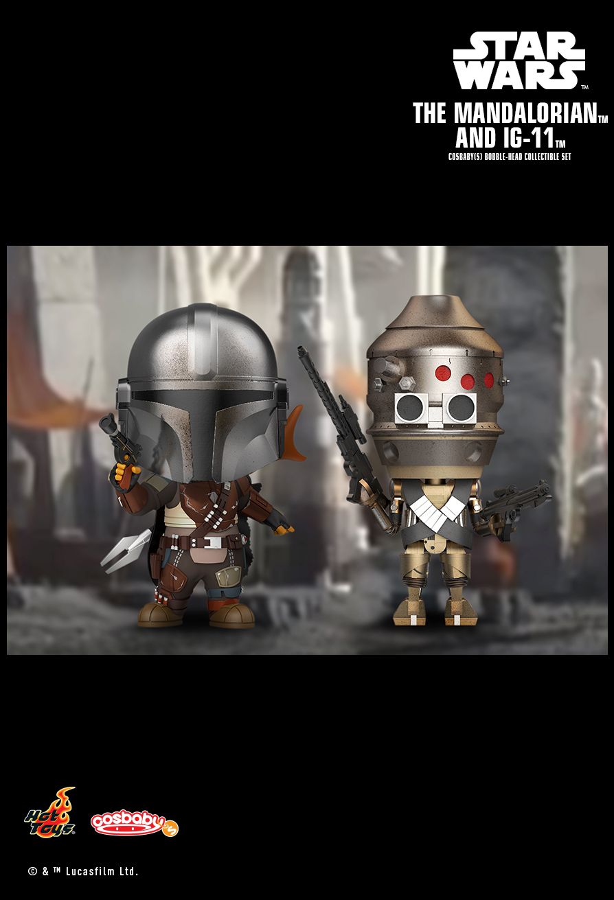 THE MANDALORIAN AND IG-11 COSBABY (Hot Toys)