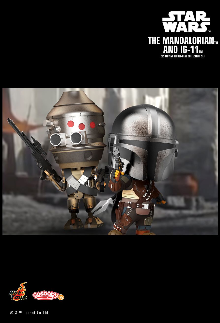 THE MANDALORIAN AND IG-11 COSBABY (Hot Toys)