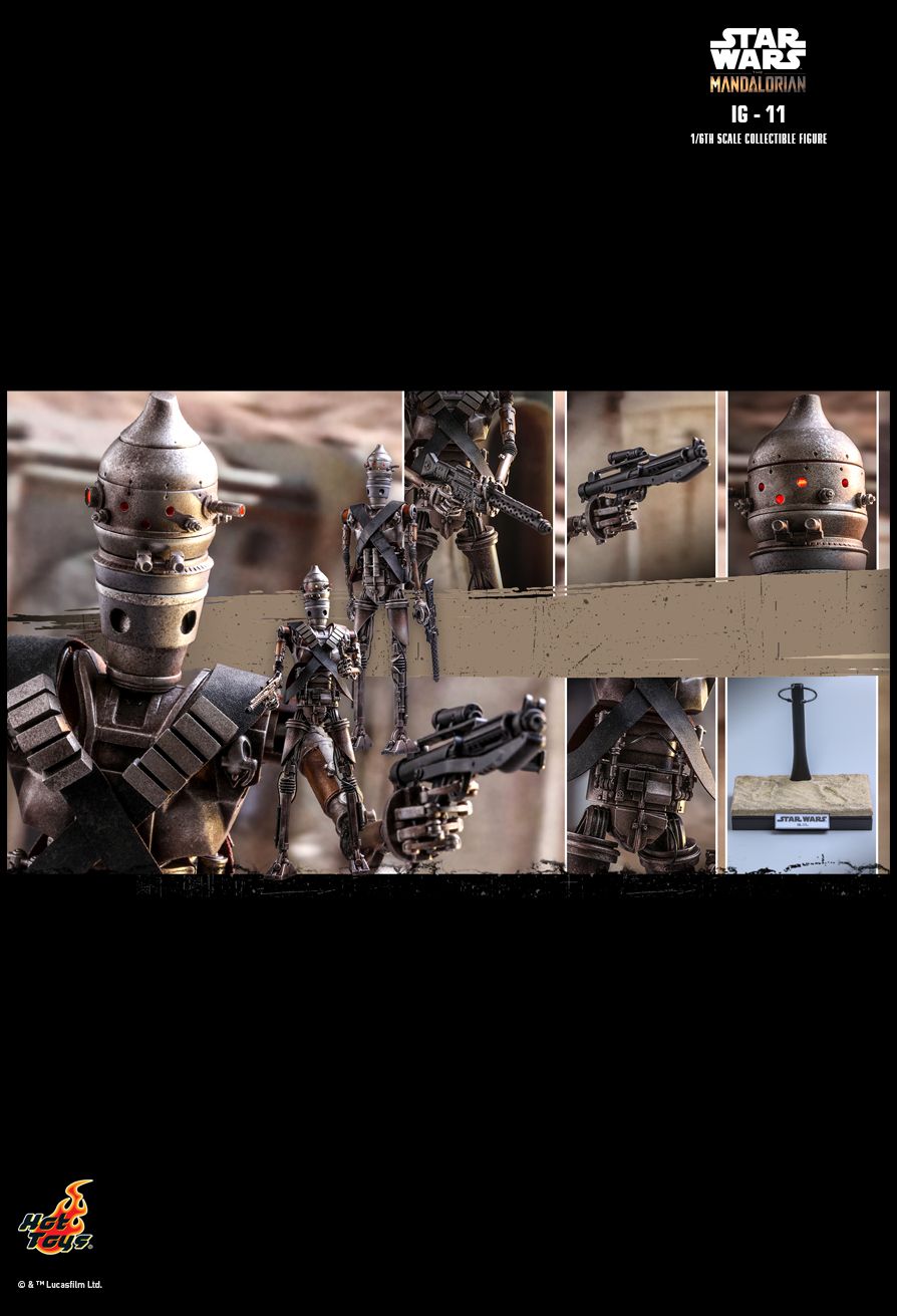 THE MANDALORIAN IG-11 (Star wars) Hot Toys