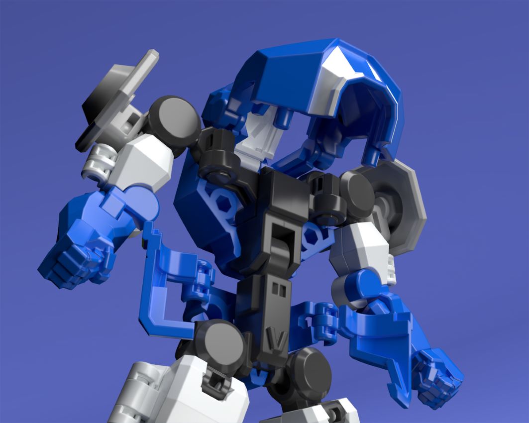 Super mini plastic Baikanfu (Bandai)