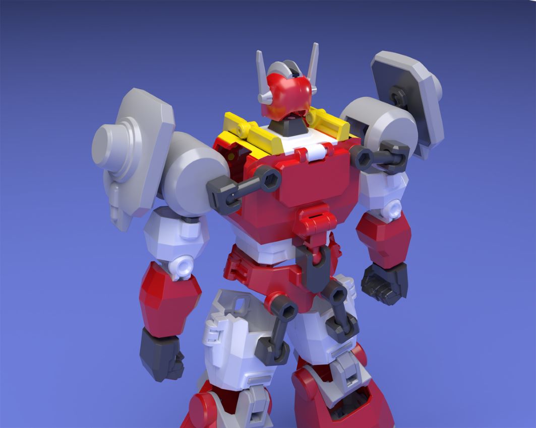Super mini plastic Baikanfu (Bandai)