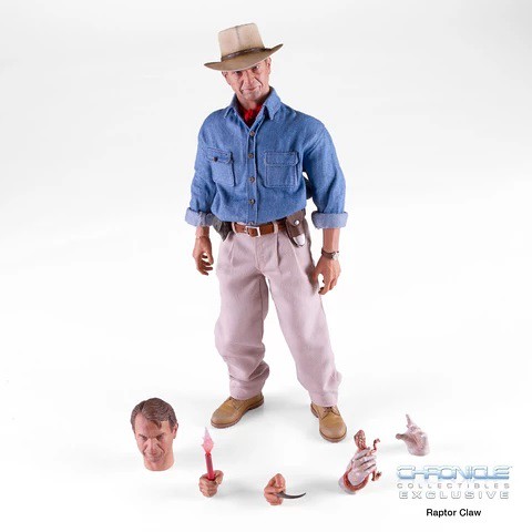 Dr. Aaron Grant & Raptors (Jurassic Park) Chronicle Collectibles
