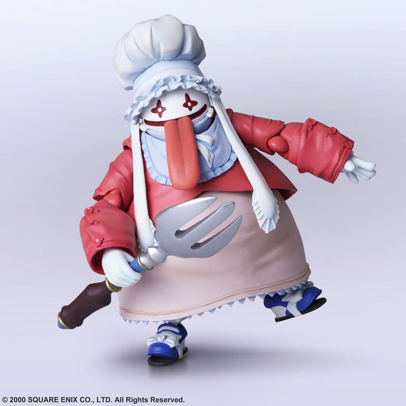 FINAL FANTASY IX BRING ARTS Eiko Carol & Quina Quen Action Figures (Square Enix)