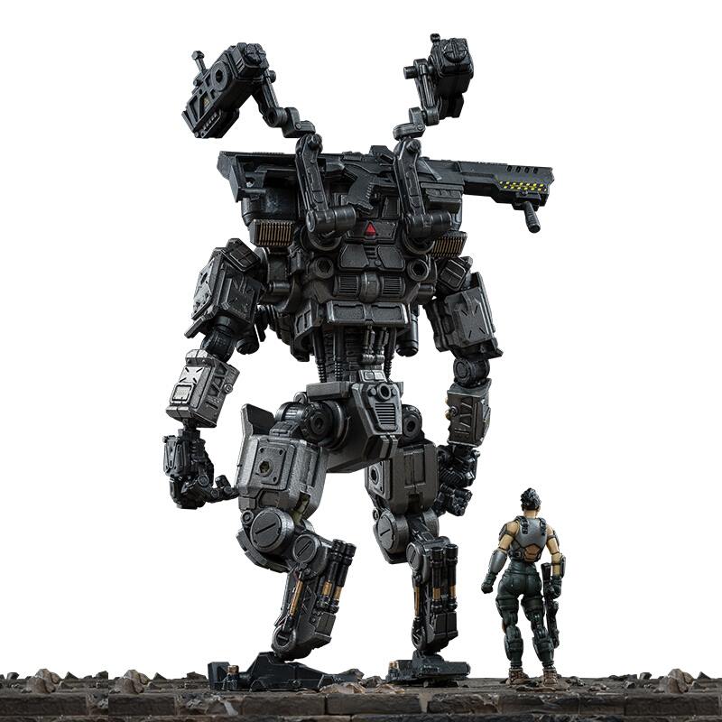 Ares 86 heavy attack machine armour medium. Silver black version (JOYTOY)