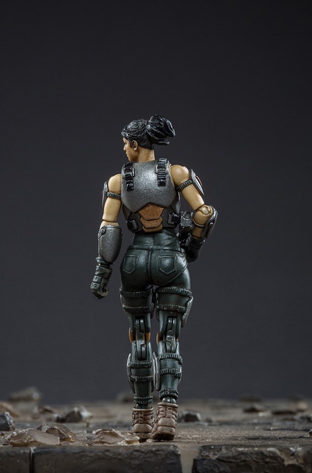 Ares 86 heavy attack machine armour medium. Silver black version (JOYTOY)