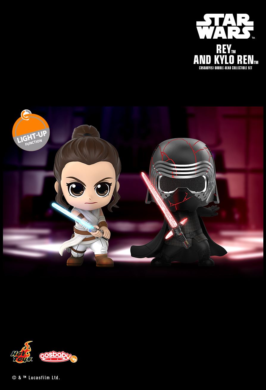 Rey and Kylo Ren Cosbaby