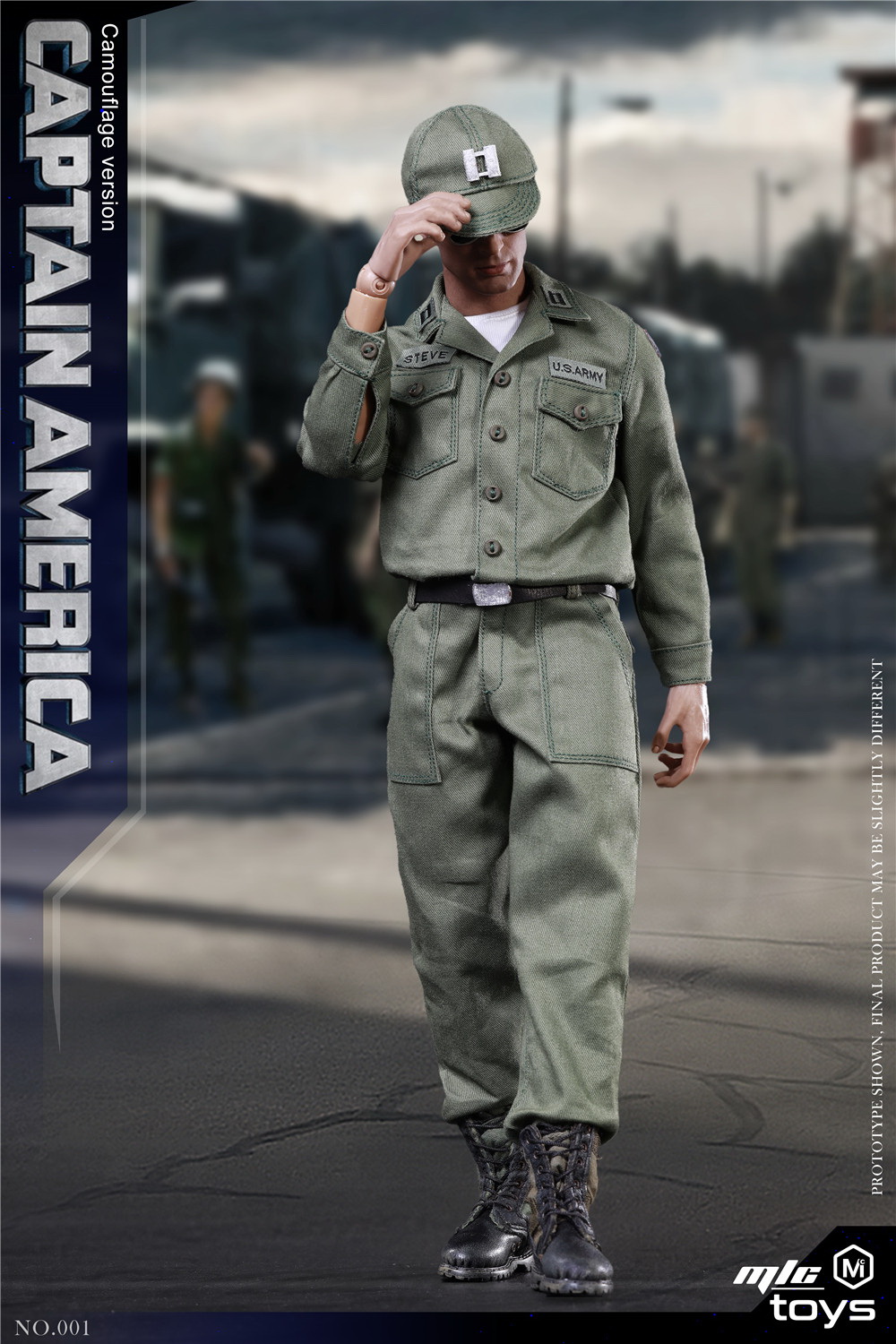 MICTOYS MIC001 1/6 Stealth Edition Captain America Uniform Edition