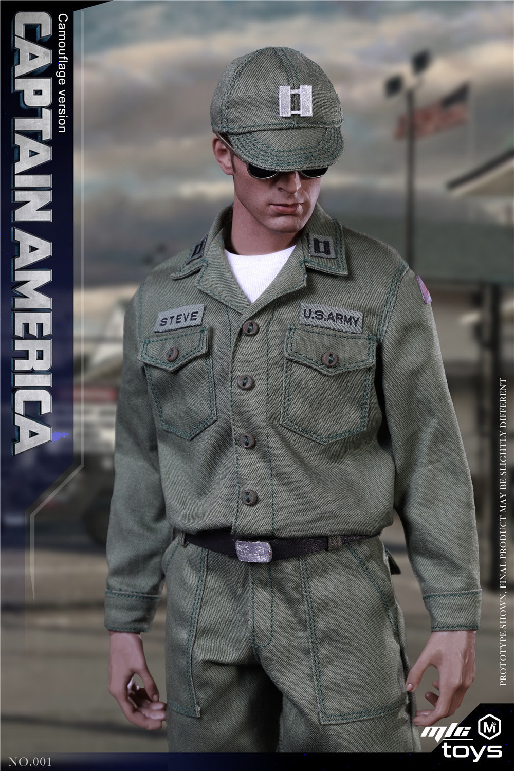MICTOYS MIC001 1/6 Stealth Edition Captain America Uniform Edition