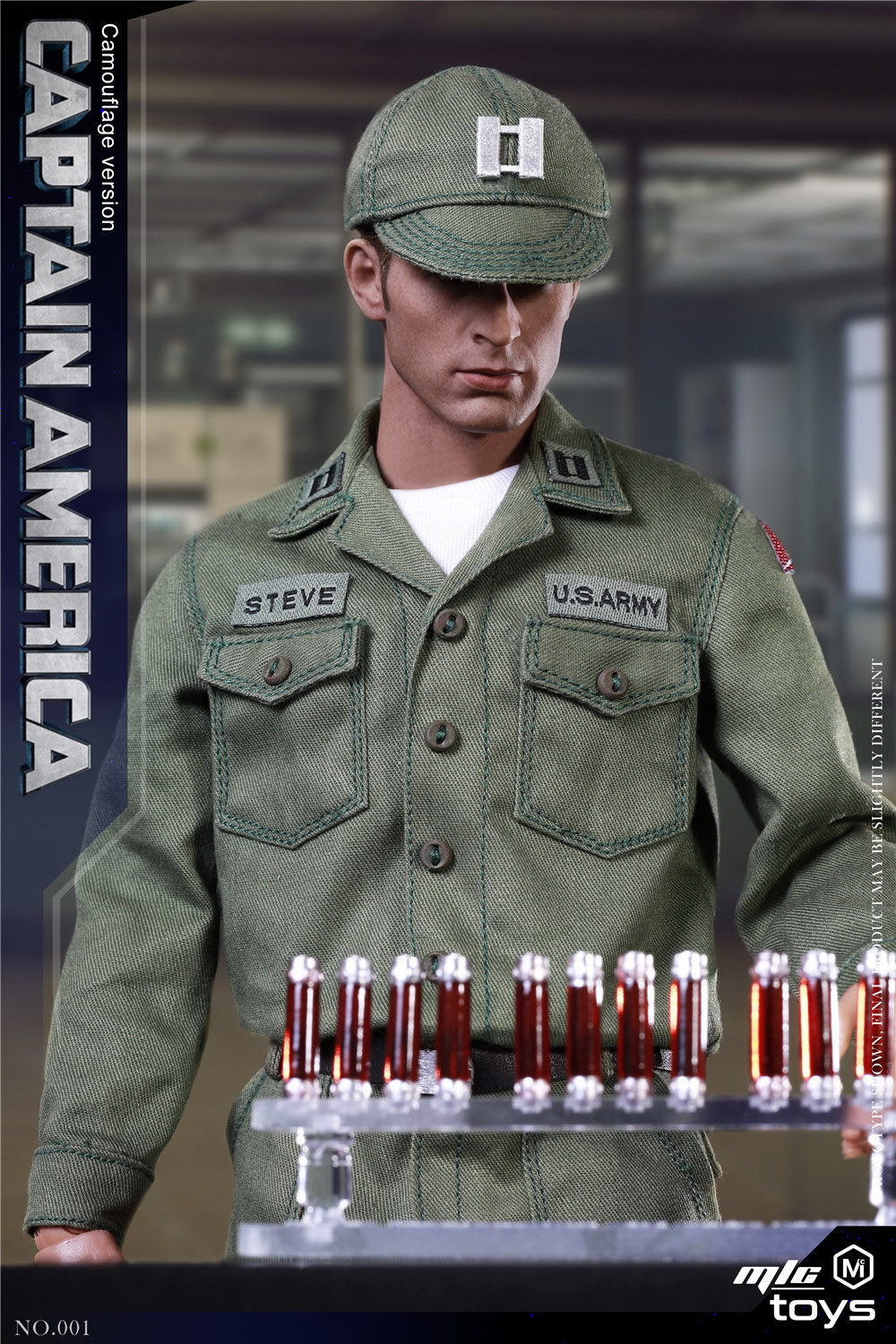 MICTOYS MIC001 1/6 Stealth Edition Captain America Uniform Edition