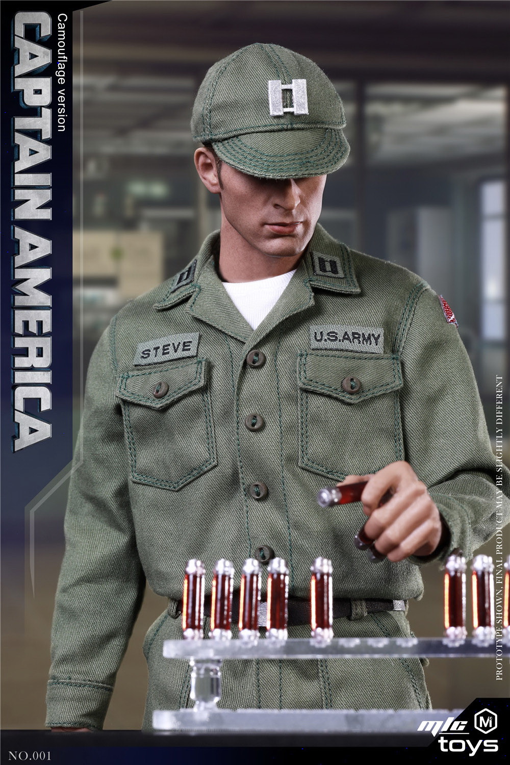 MICTOYS MIC001 1/6 Stealth Edition Captain America Uniform Edition