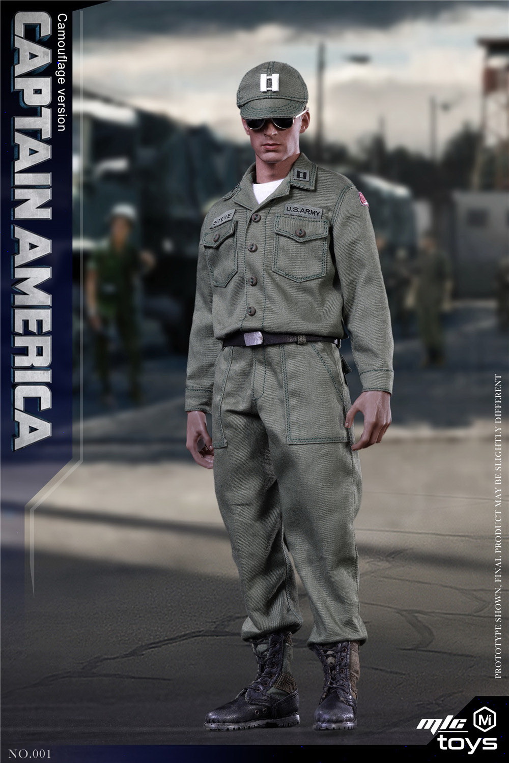 MICTOYS MIC001 1/6 Stealth Edition Captain America Uniform Edition