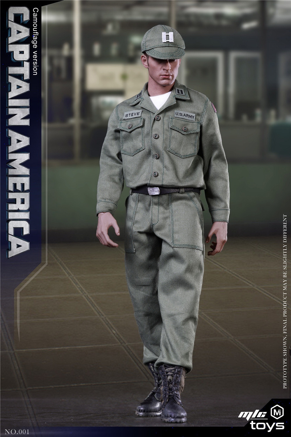 MICTOYS MIC001 1/6 Stealth Edition Captain America Uniform Edition