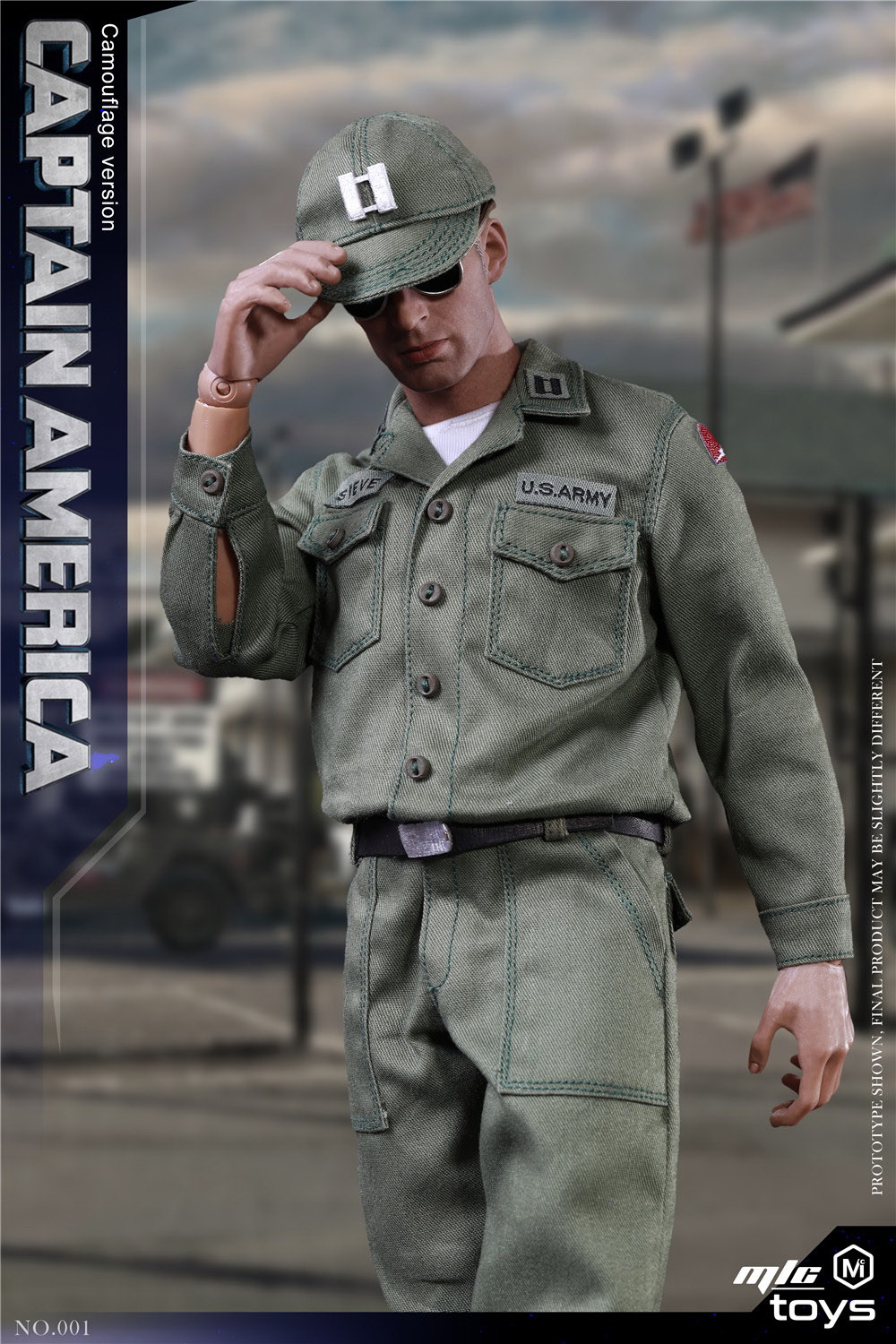 MICTOYS MIC001 1/6 Stealth Edition Captain America Uniform Edition
