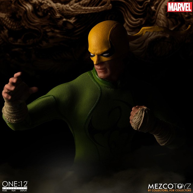 MEZCO ONE:12 COLLECTIVE Collection Marvel Comics Iron Fist 1/12 Proportional Dolls