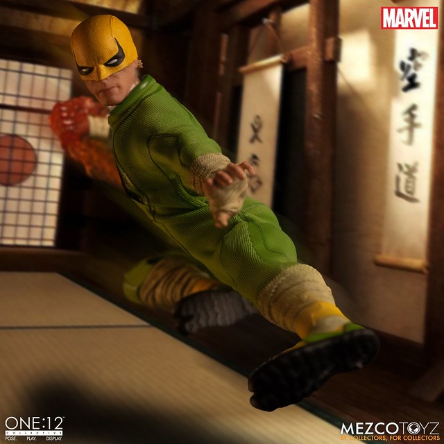 MEZCO ONE:12 COLLECTIVE Collection Marvel Comics Iron Fist 1/12 Proportional Dolls