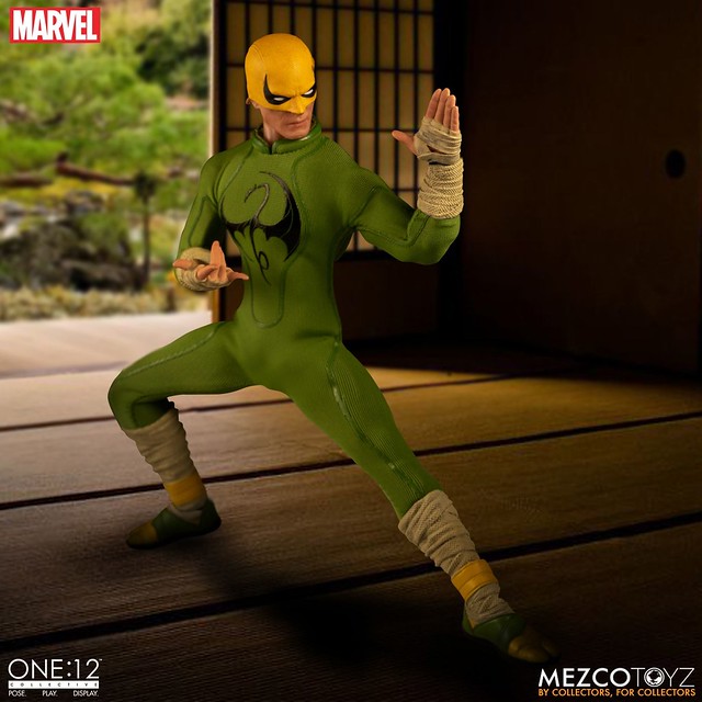 MEZCO ONE:12 COLLECTIVE Collection Marvel Comics Iron Fist 1/12 Proportional Dolls