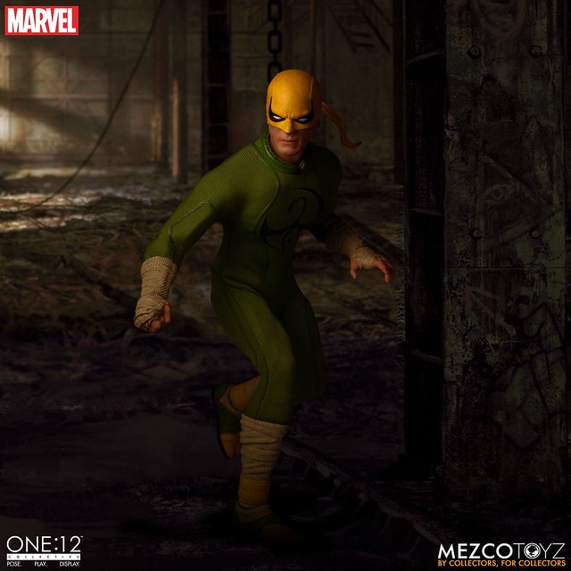 MEZCO ONE:12 COLLECTIVE Collection Marvel Comics Iron Fist 1/12 Proportional Dolls