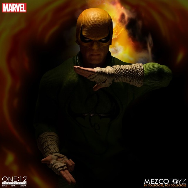 MEZCO ONE:12 COLLECTIVE Collection Marvel Comics Iron Fist 1/12 Proportional Dolls