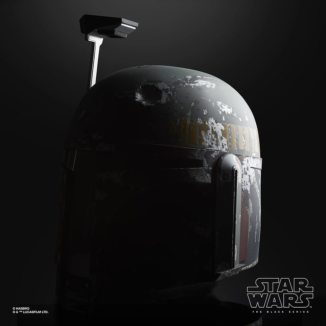 HASBRO - Star Wars The Black Series Boba Fett Premium Electronic Helmet