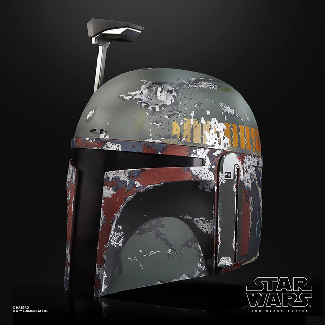HASBRO - Star Wars The Black Series Boba Fett Premium Electronic Helmet