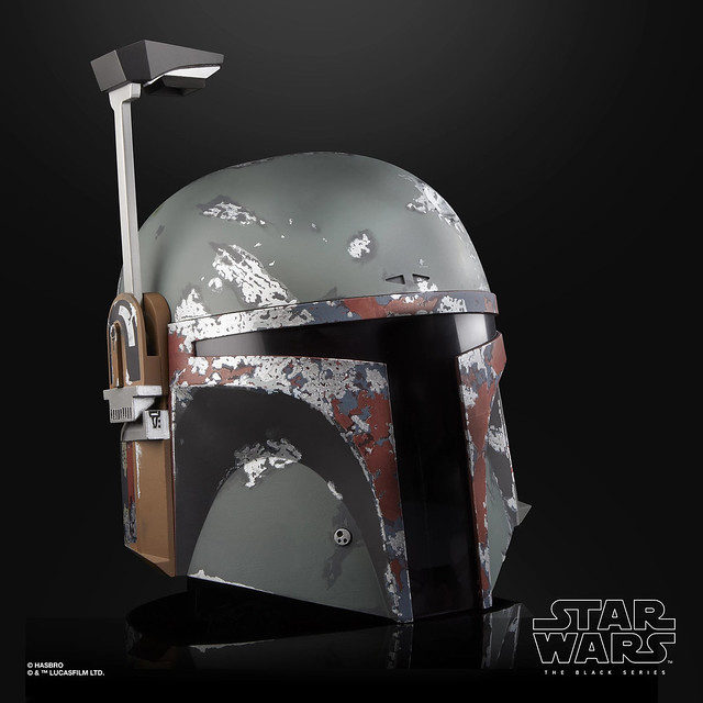 HASBRO - Star Wars The Black Series Boba Fett Premium Electronic Helmet