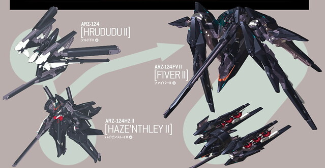 HG 1/144 steel bullet TR-6 [Haysley II]