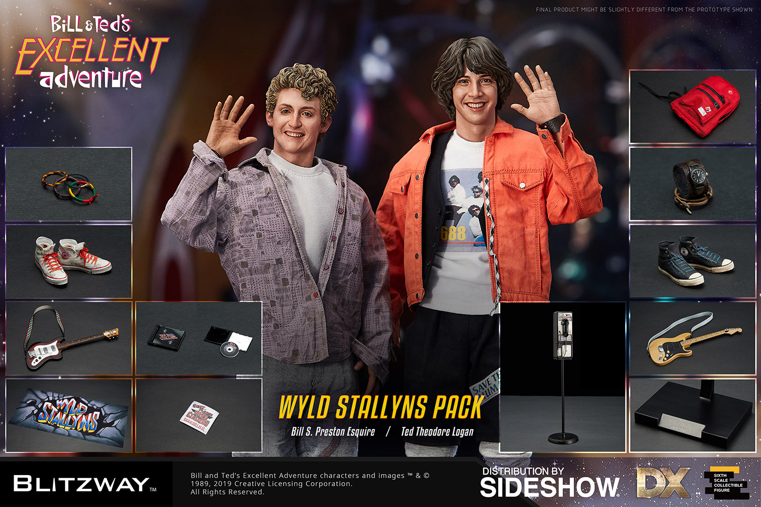 Bill & Ted Sixth Scale Figure Set by Blitzway