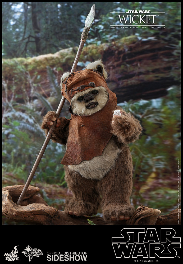 Wicket Sixth Scale Figure by Hot Toys