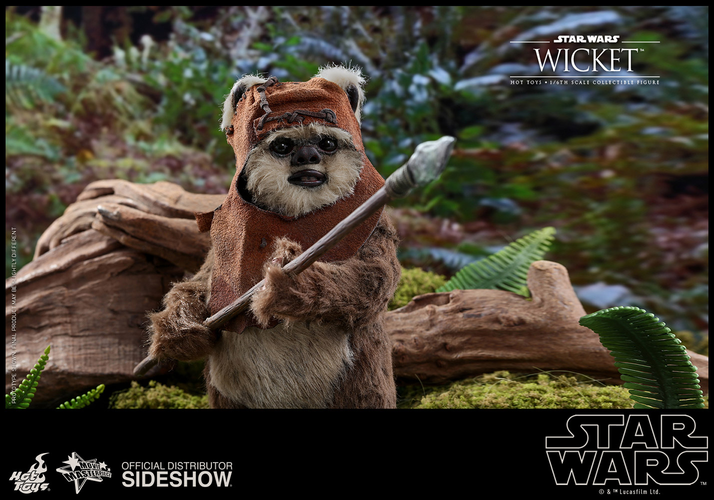 Wicket Sixth Scale Figure by Hot Toys