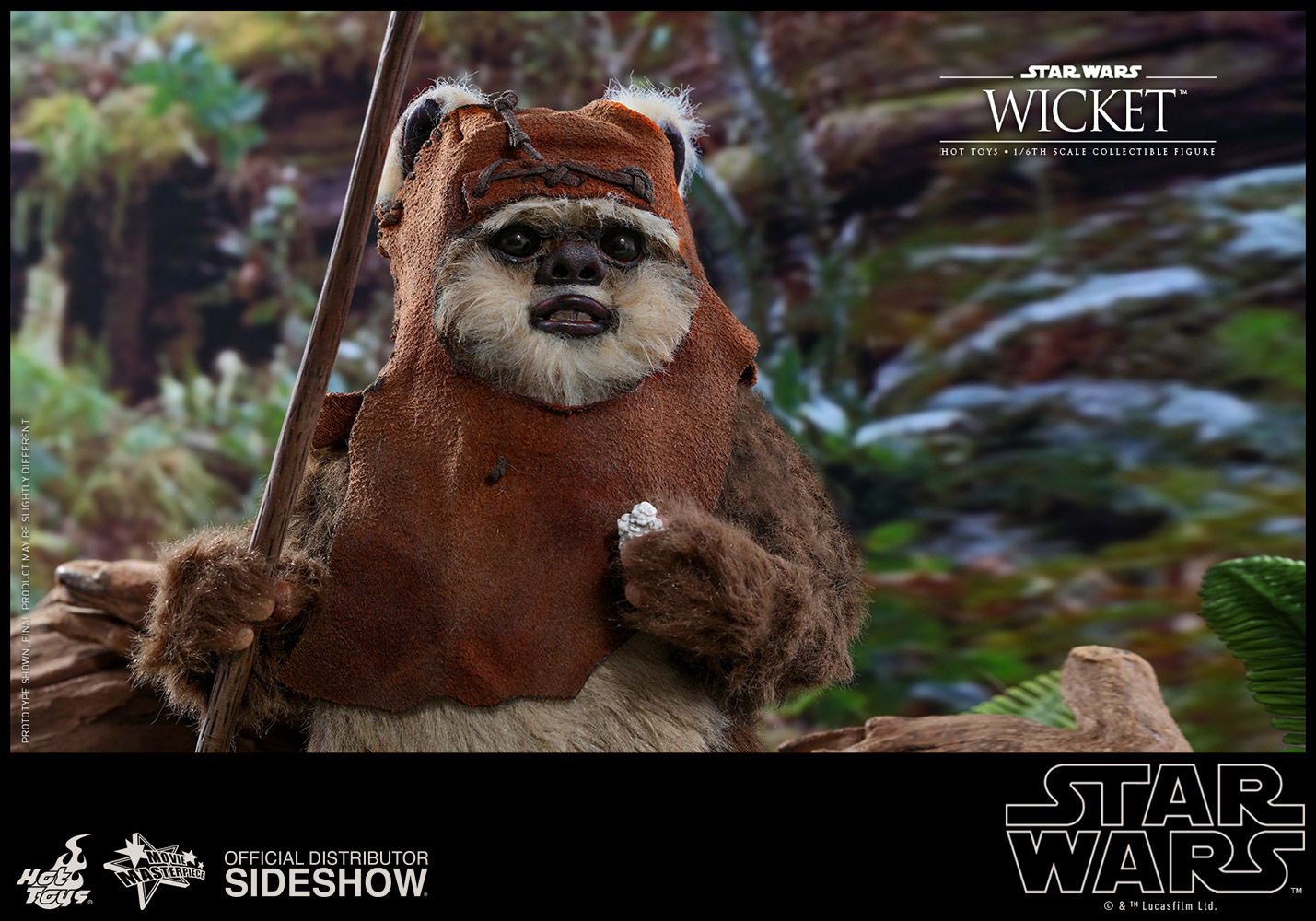 Wicket Sixth Scale Figure by Hot Toys