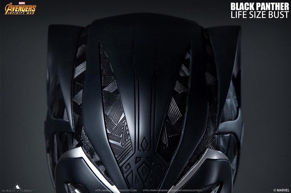 Queen Studios Life-sized Black Panther Bust