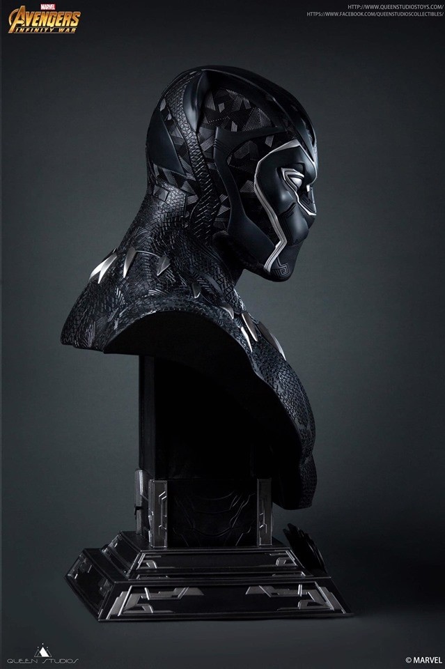 Queen Studios Life-sized Black Panther Bust