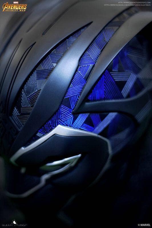 Queen Studios Life-sized Black Panther Bust