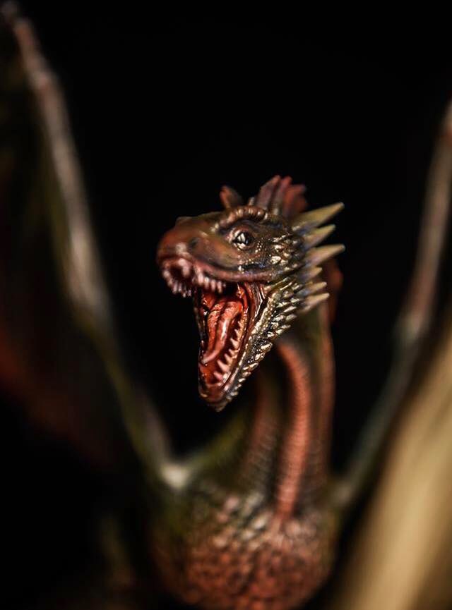 Mother Of Dragon With Three Dragon