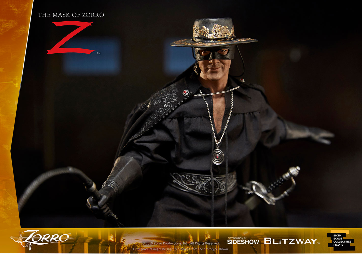 Zorro Sixth Scale Figure by Blitzway