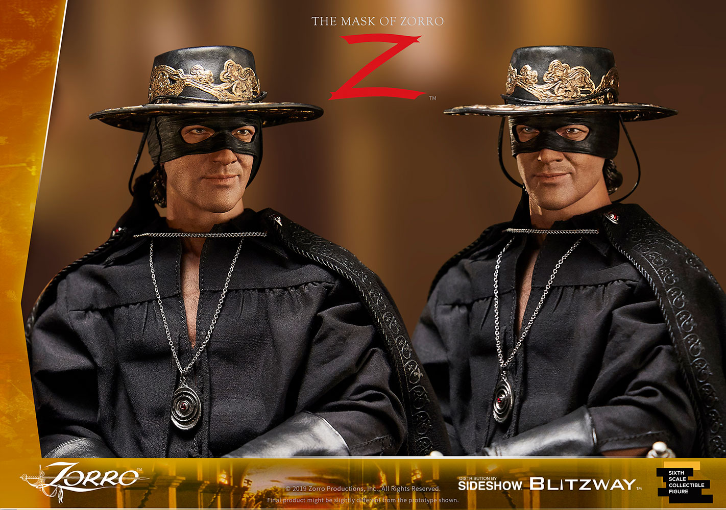 Zorro Sixth Scale Figure by Blitzway
