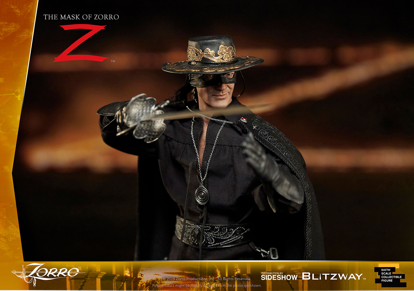 Zorro Sixth Scale Figure by Blitzway