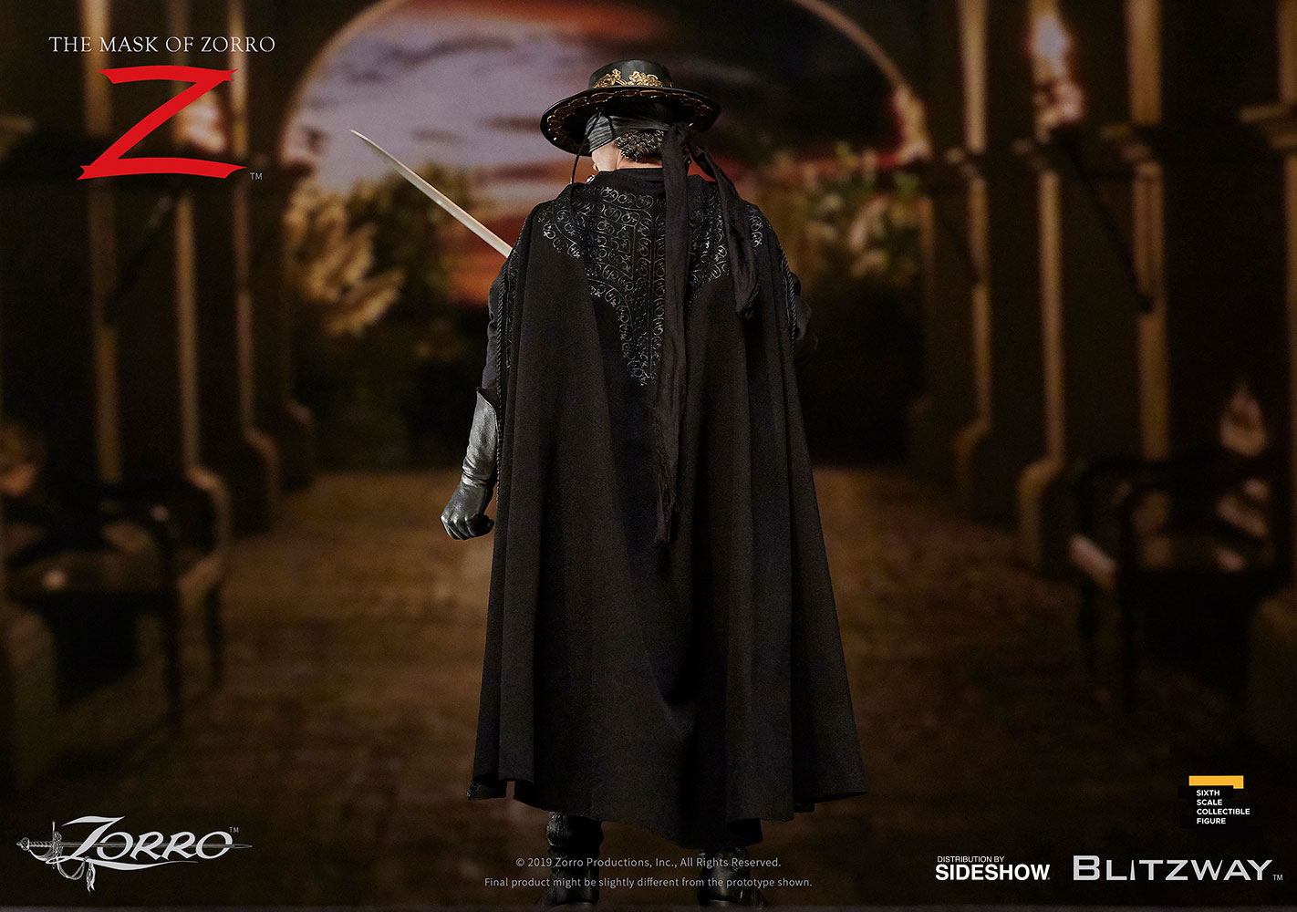 Zorro Sixth Scale Figure by Blitzway