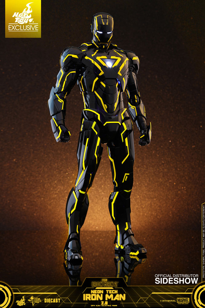 Neon Tech Iron Man 2.0