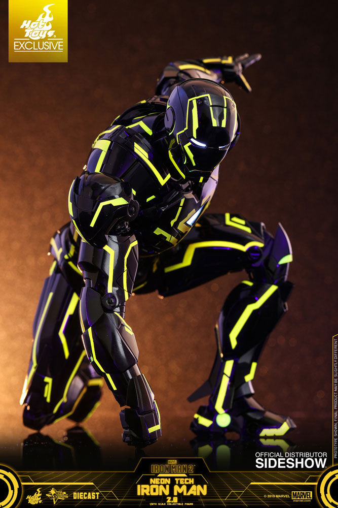 Neon Tech Iron Man 2.0